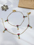 Gold Plated Designer Antique Finish Anklet /Payal