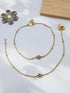 Gold Plated Designer Antique Finish Anklet /Payal