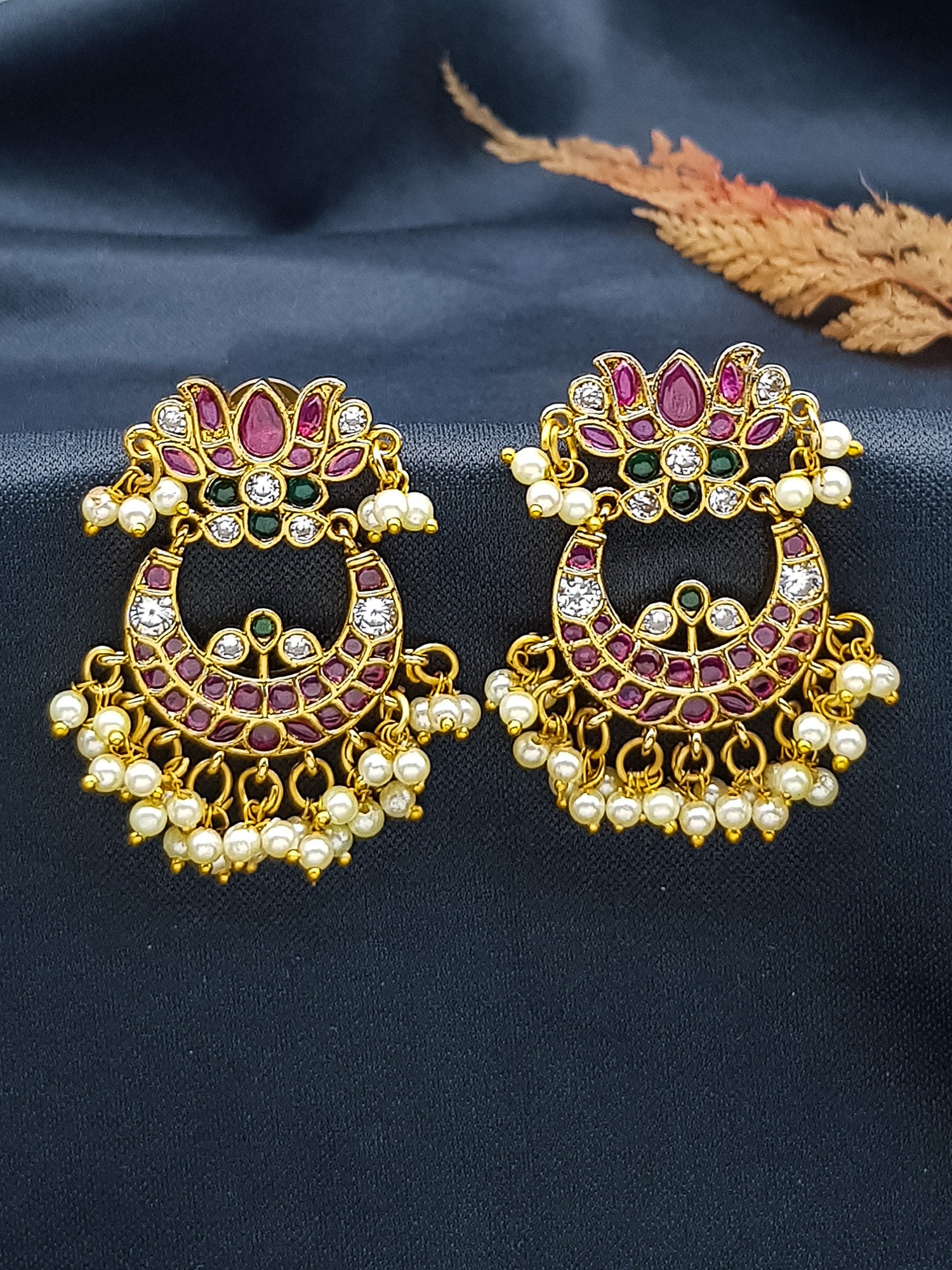 Gold plated Classic Jhumka Earrings