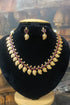 Premium Long antique Real kempu multicolor stones Necklace Set