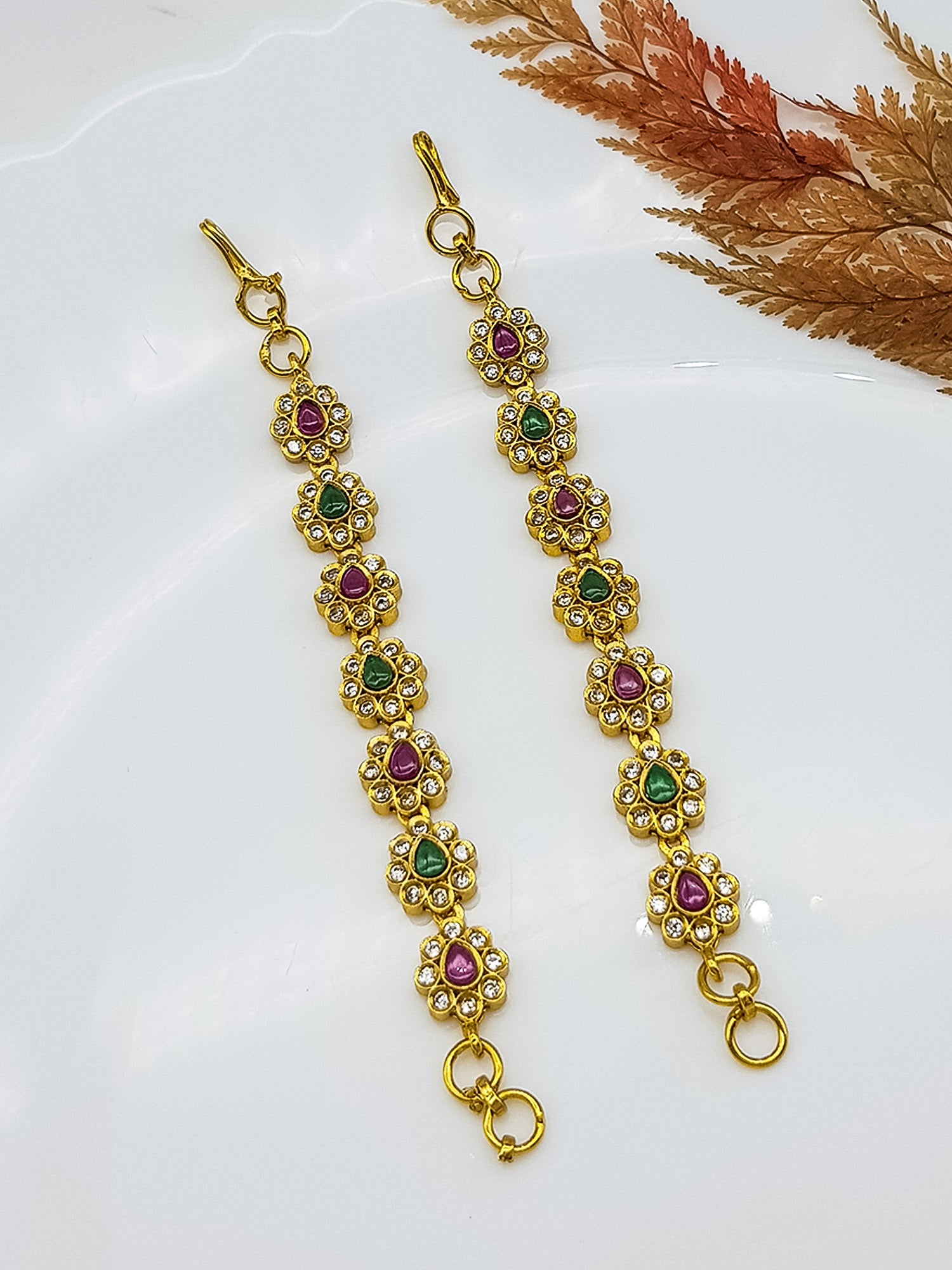 1 single layer Matil with CZ/Ad stones