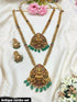 Gold Plated Premium Jadau Like Combo Set
