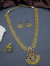Long 23 inches Coin cz stones Bridal necklace set