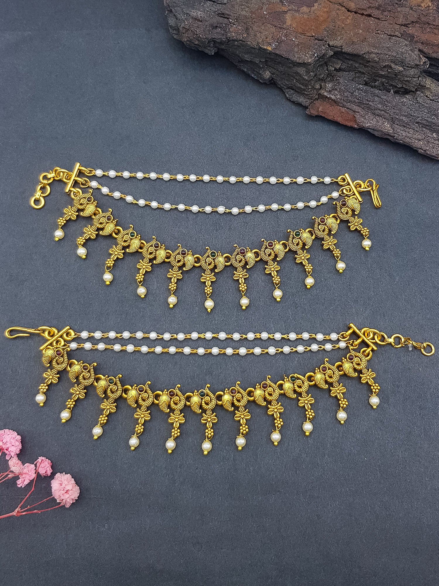 3 layer Matil with CZ/Ad stones