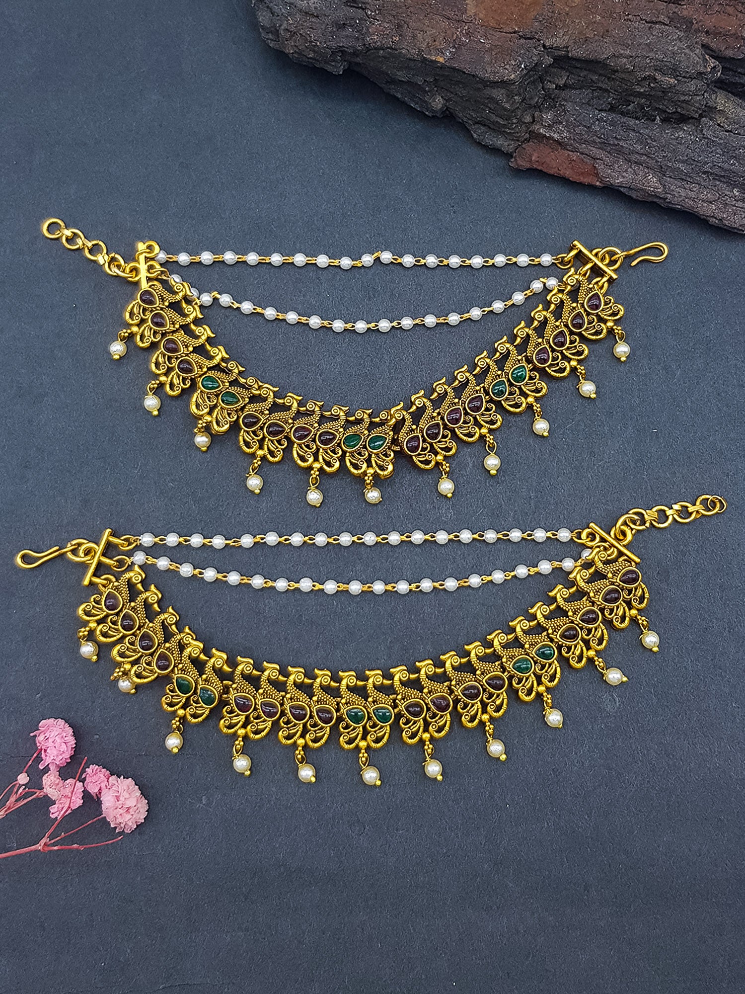 3 layer Matil with CZ/Ad stones