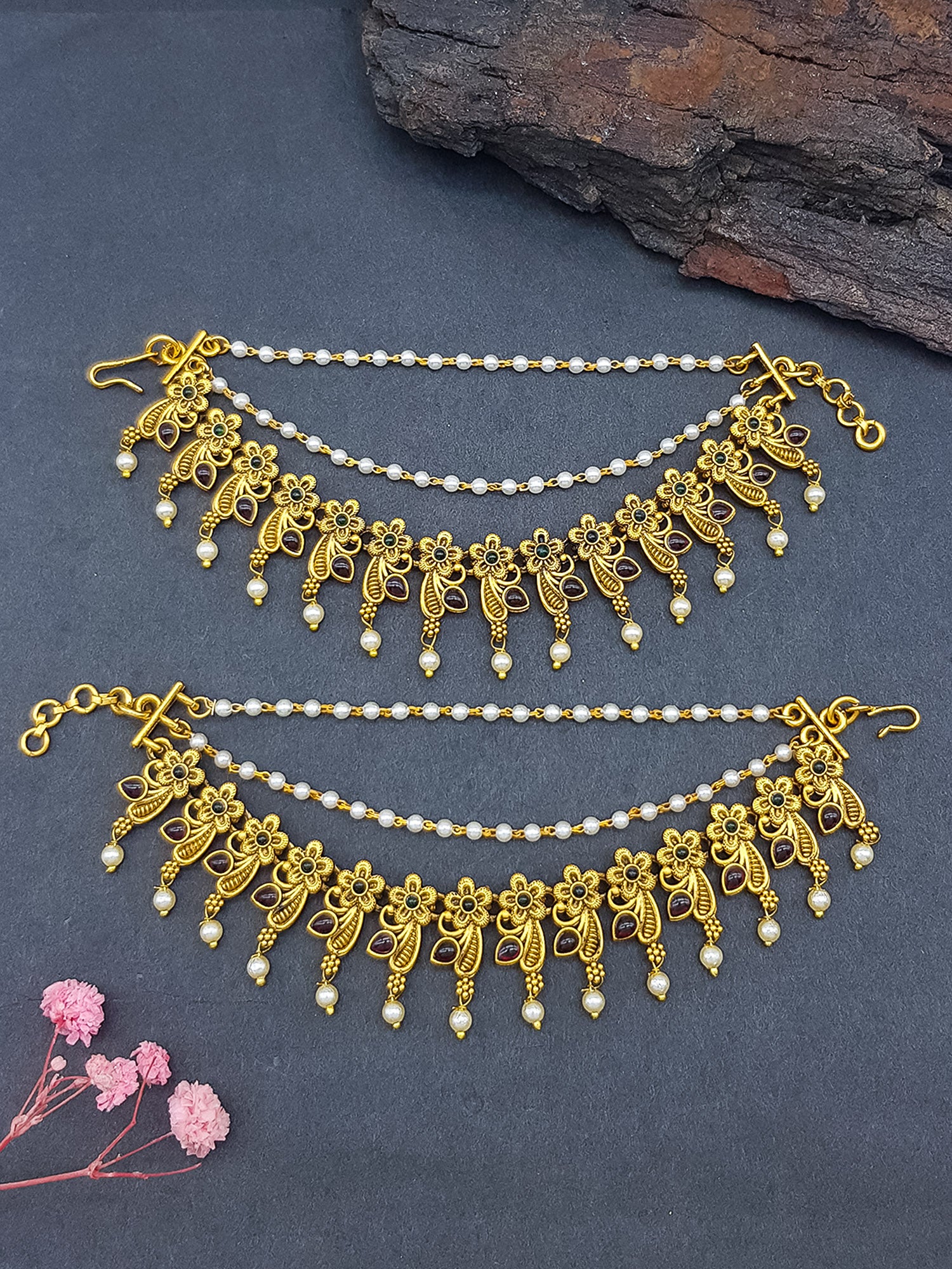 3 layer Matil with CZ/Ad stones