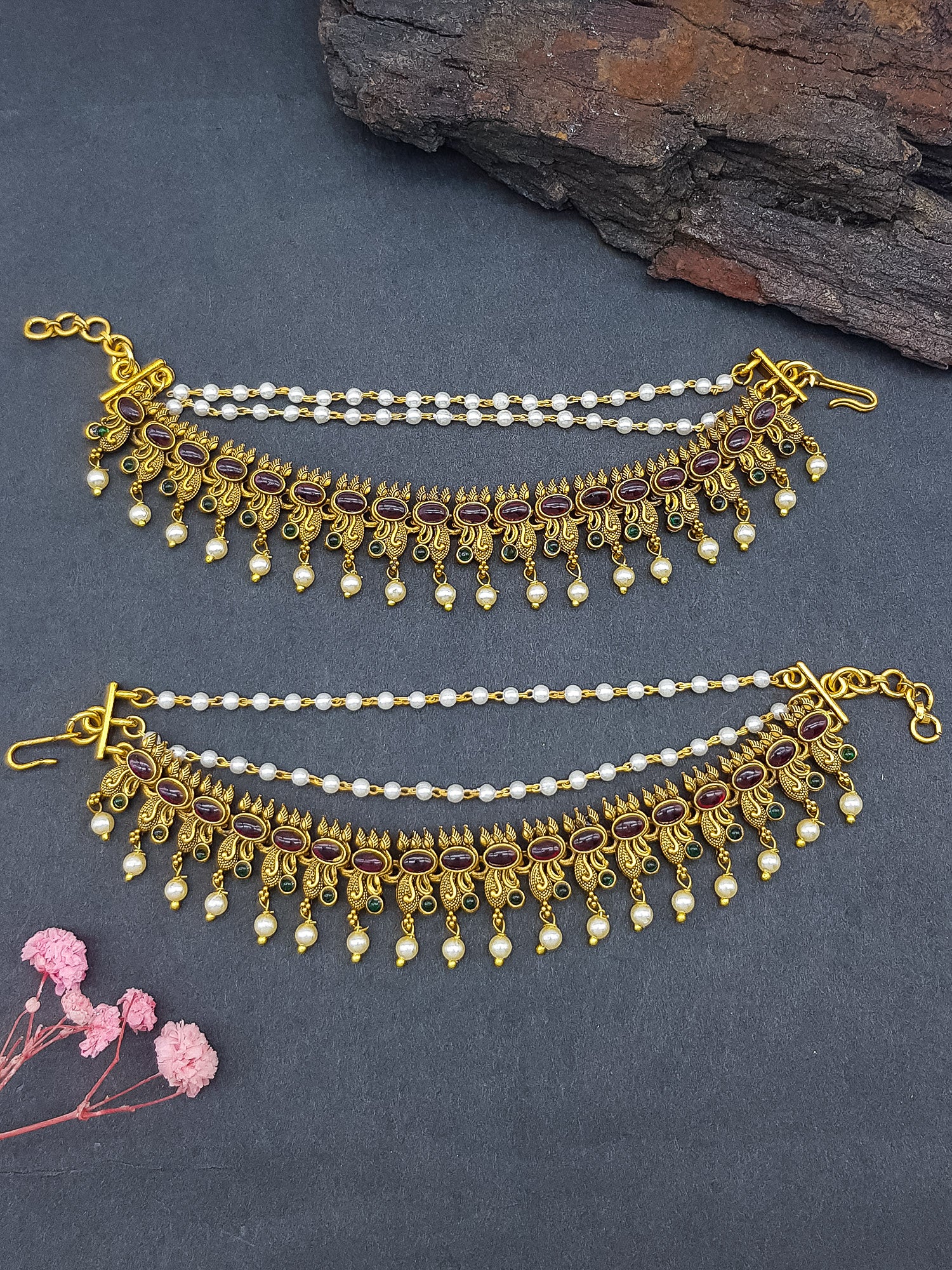 3 layer Matil with CZ/Ad stones