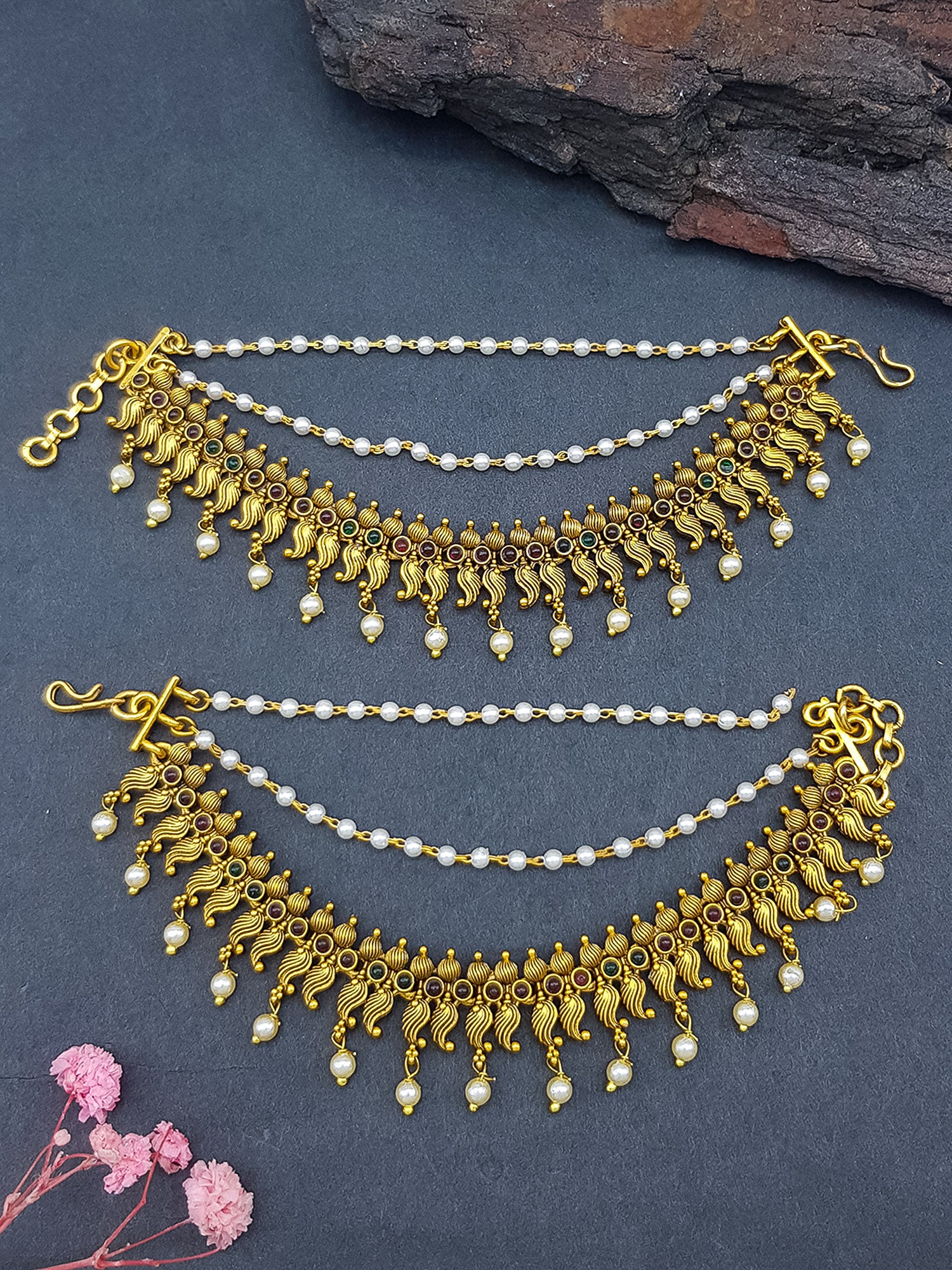 3 layer Matil with CZ/Ad stones