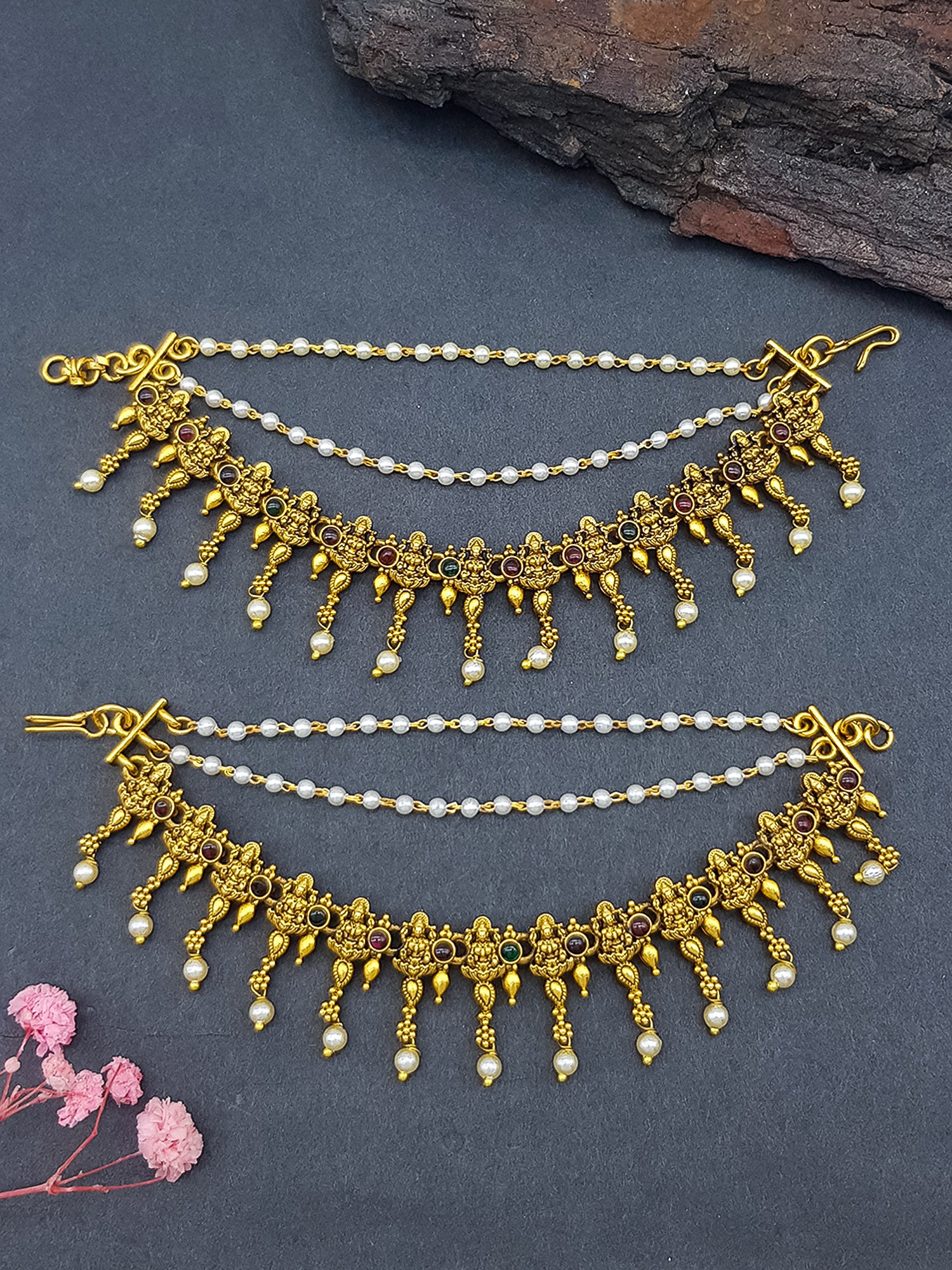 3 layer Matil with CZ/Ad stones