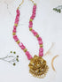 Jade Natural Stone with Laxmi Pendant