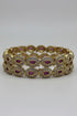 Gold Plated Set of 2 premium CZ Bangles
