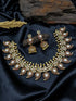 Gold Plated Classic Kundan Jadau Short Necklace Set