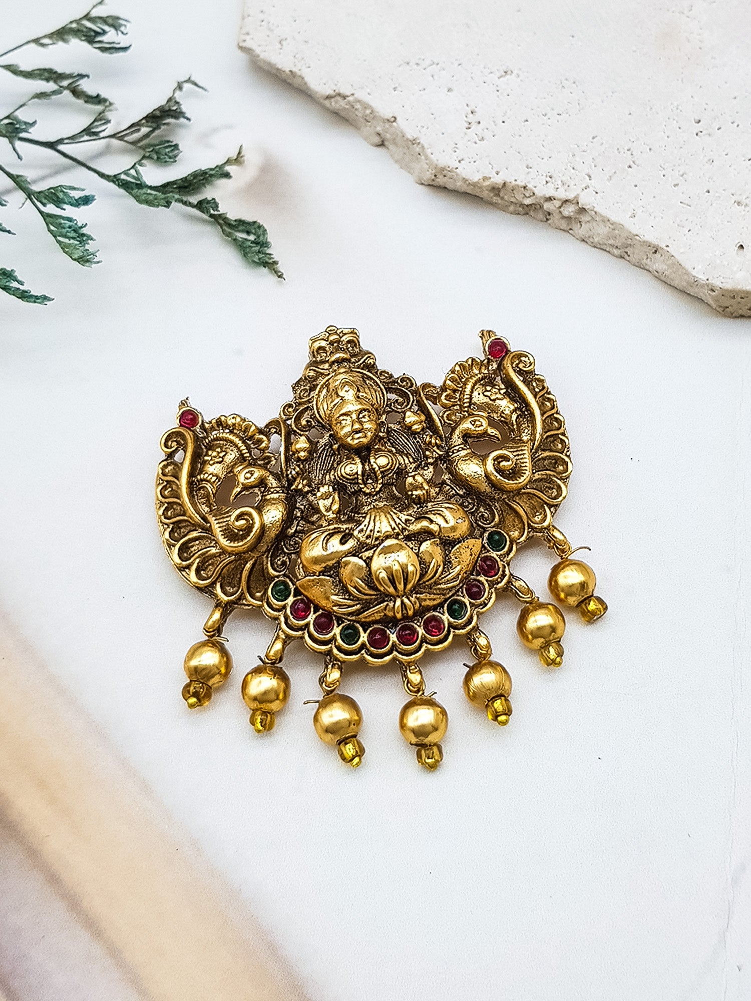 Gold plated Antique Pendant Only