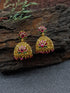 Gold plated premium CZ Jhumka