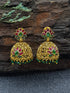 Gold plated premium CZ Jhumka