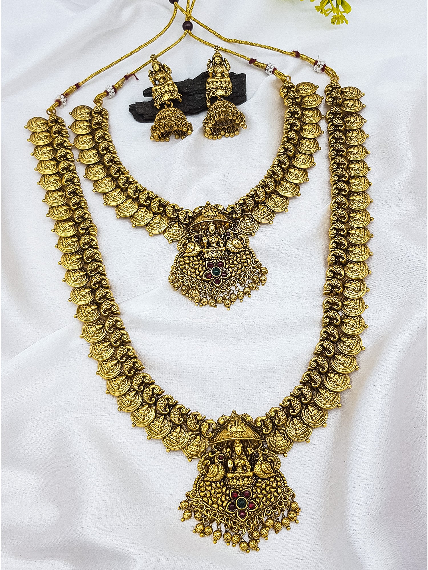 Premium Gold Finish Necklace set Combo