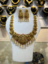 Premium Gold Plated Short necklace Set