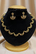Gold Plated Short CZ Necklace Set