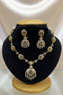 Gold Plated Short CZ Necklace Set