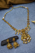 Premium Gold Plated Antique Short Necklace Set