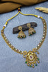 Premium Gold Plated Antique Short Necklace Set