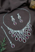 Gold Plated premium CZ Necklace Set