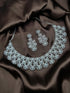 Gold Plated premium CZ Necklace Set