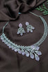 Gold Plated premium CZ Necklace Set