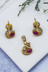 Gold Plated Attractive CZ Stone Pendant Set