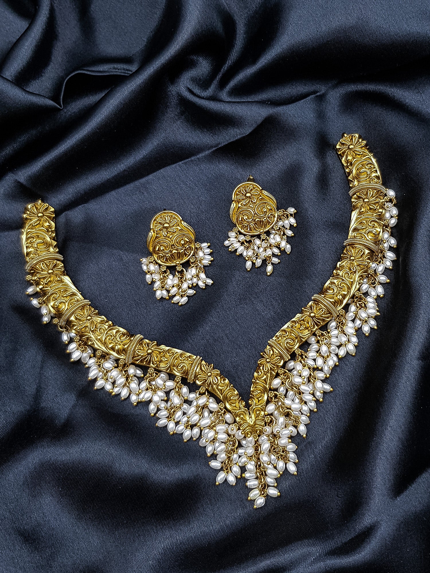 Gold Plated Premium Pipe Necklace