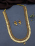 Gold Plated Long Kasu Laxmi Necklace Haram Set