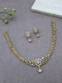 Premium Gold Plated CZ Neklace Set