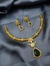 Premium Gold Plated CZ Necklace Set