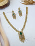 Premium Gold Plated CZ Neklace Set