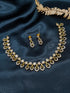 Premium Gold Plated Short CZ Necklace Set