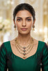 premium 3 layers CZ Short Necklace Set