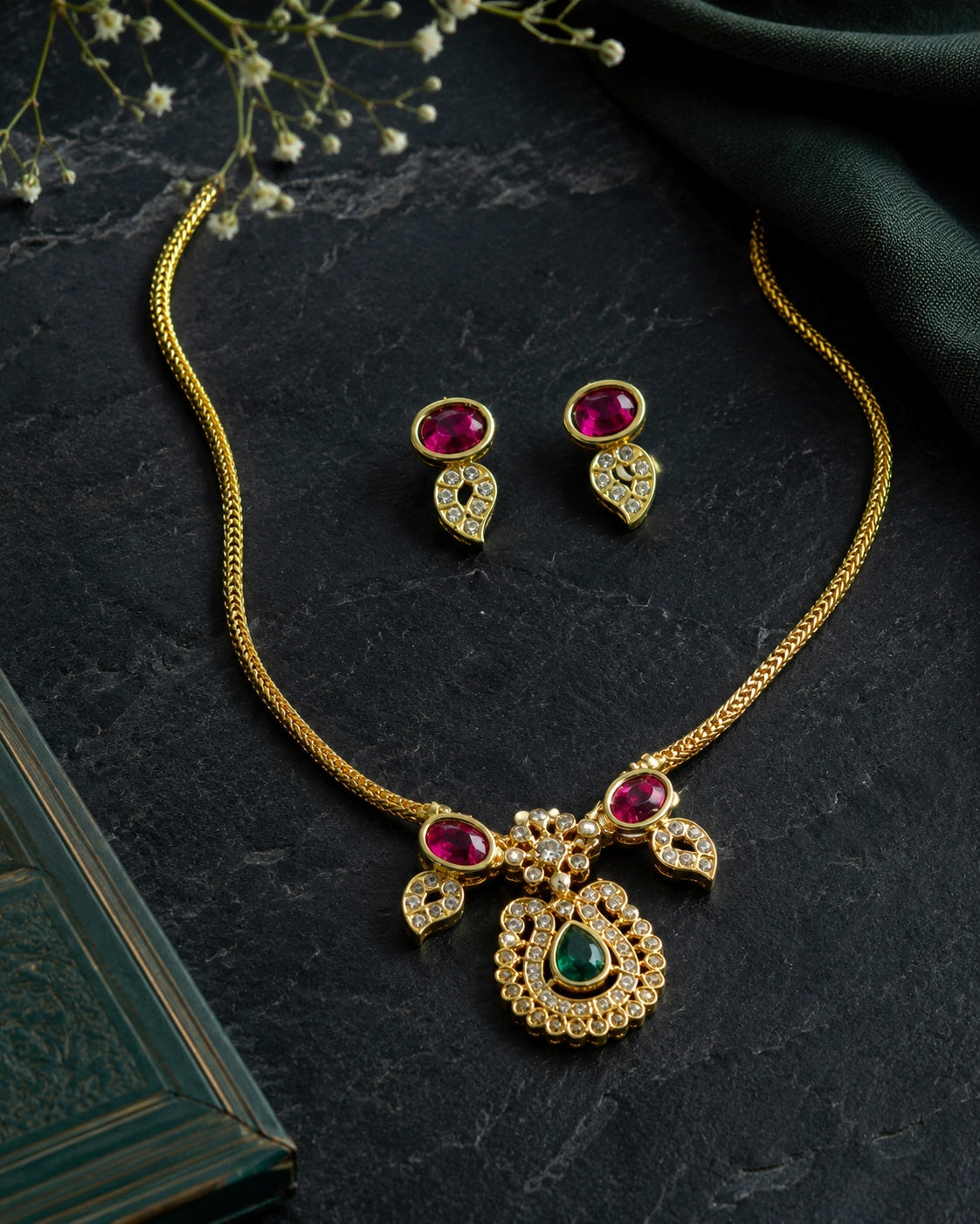 Simple CZ Necklace