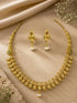 Medium Antique Necklace Set with AD Stones