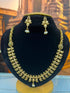 Medium Antique Necklace Set with AD Stones