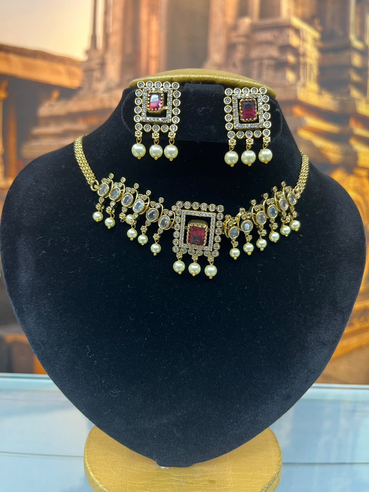 Premium Interchangeable Short Necklace Set