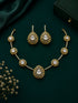 Simple Mosannite Short Necklace Set