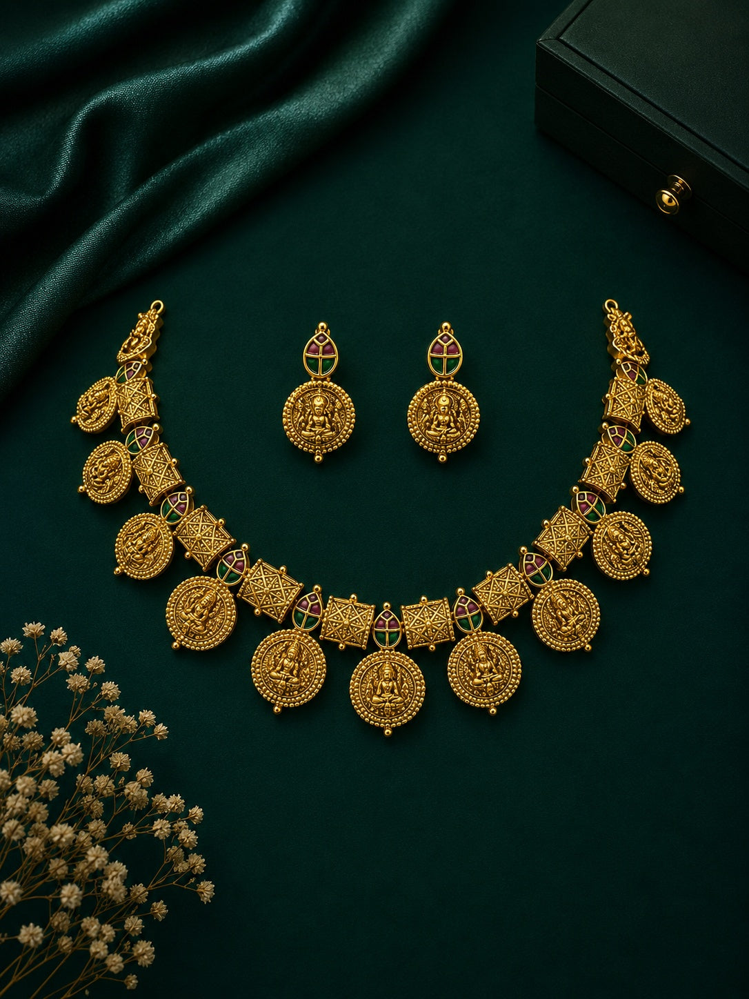 Antique Short Necklace Set