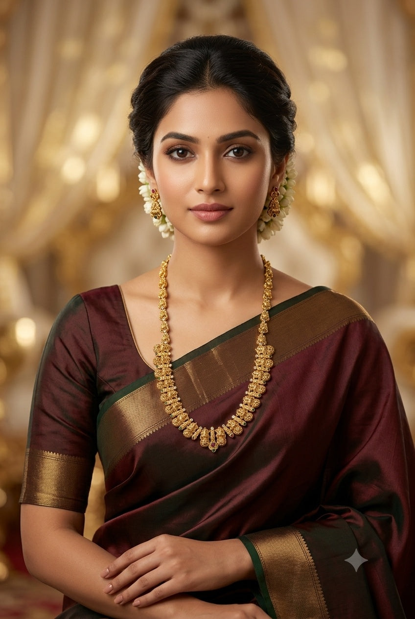 Long Antique Necklace Set