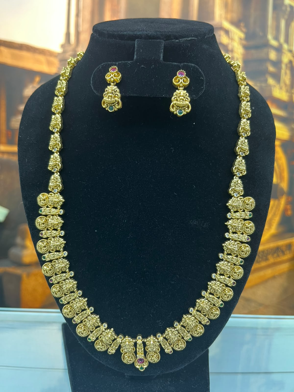 Long Antique Necklace Set