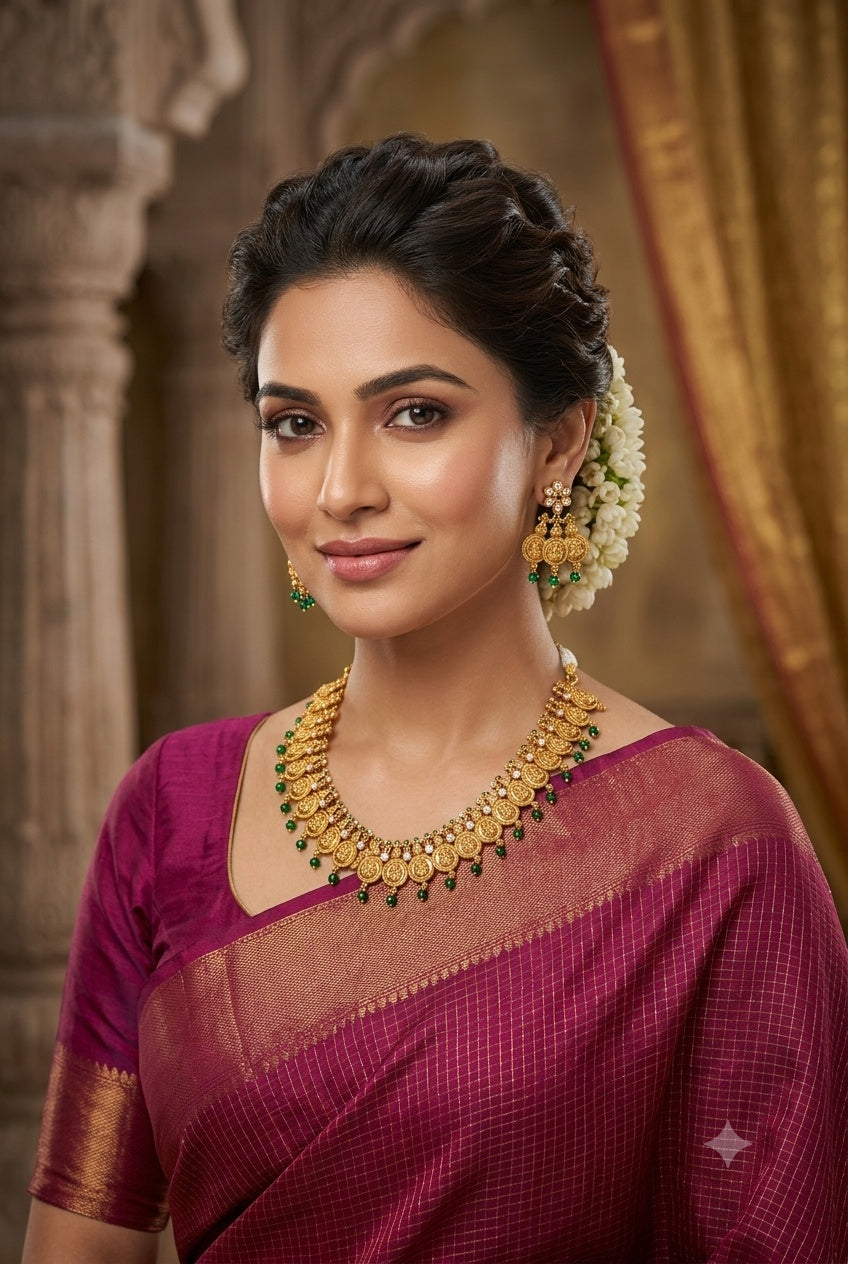 Temple Short necklace Set