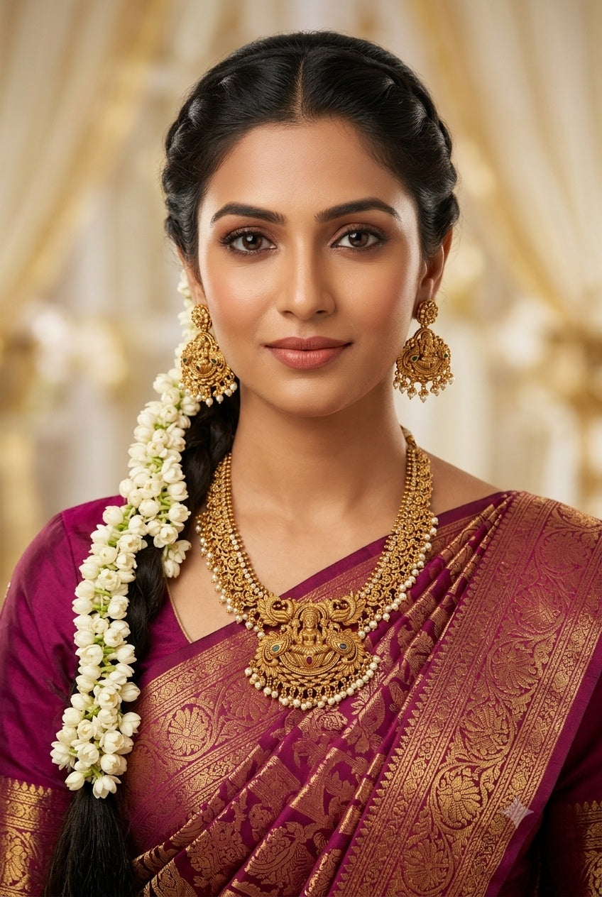 Temple Broad Short NEcklace Set