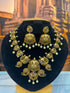 Temple Broad Short NEcklace Set