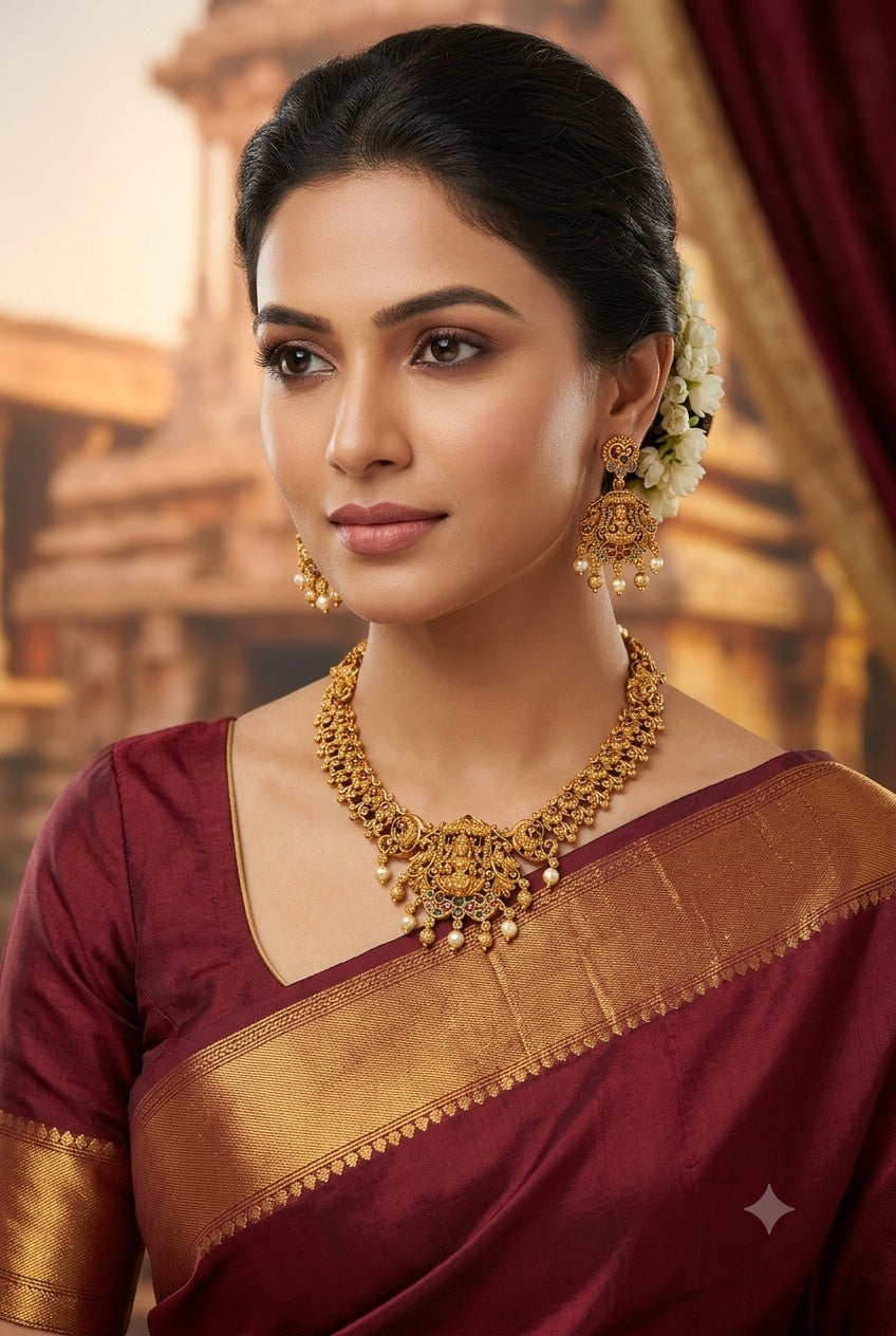 Temple Short necklace Set