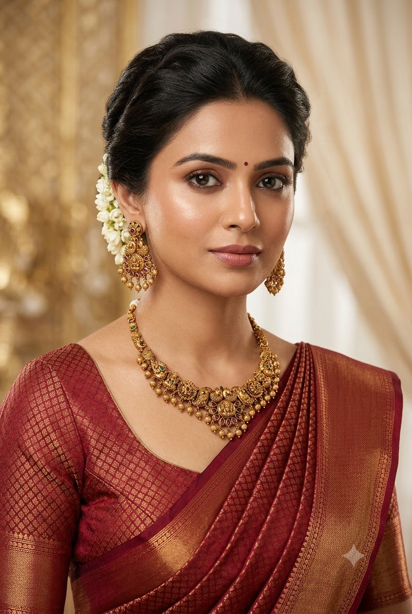 Temple Short necklace Set