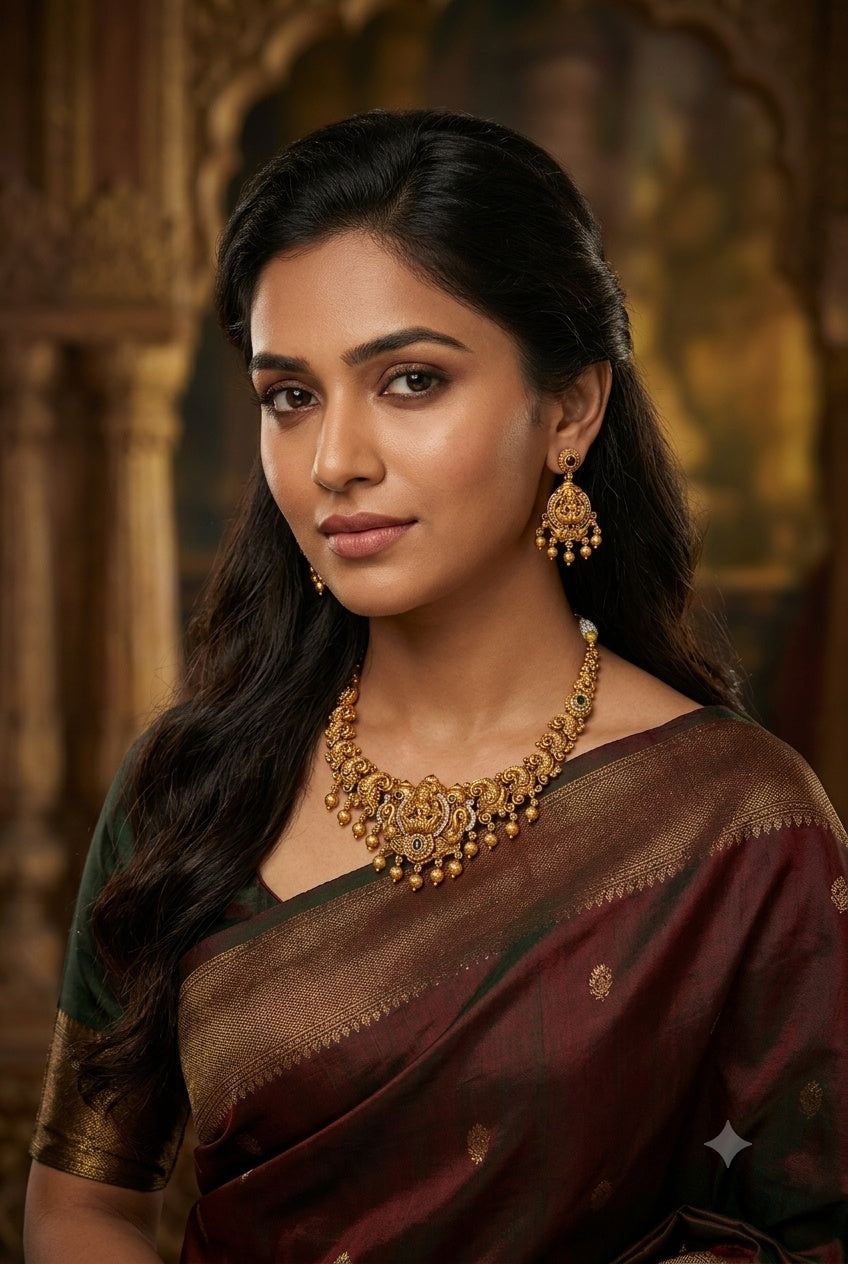 Temple Short necklace Set